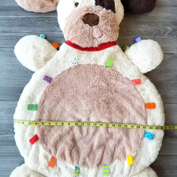 TAGGIES MARY MEYER DOG PLUSH "BUDDY" BABY FLOOR PLAY MAT LARGE 32" x 23" RETIRED - Picture 8 of 10